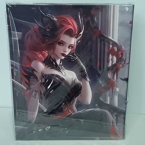 Video Game League Of Legends Zyra Thorns Card Binder 3-Ring Anime & Waifu